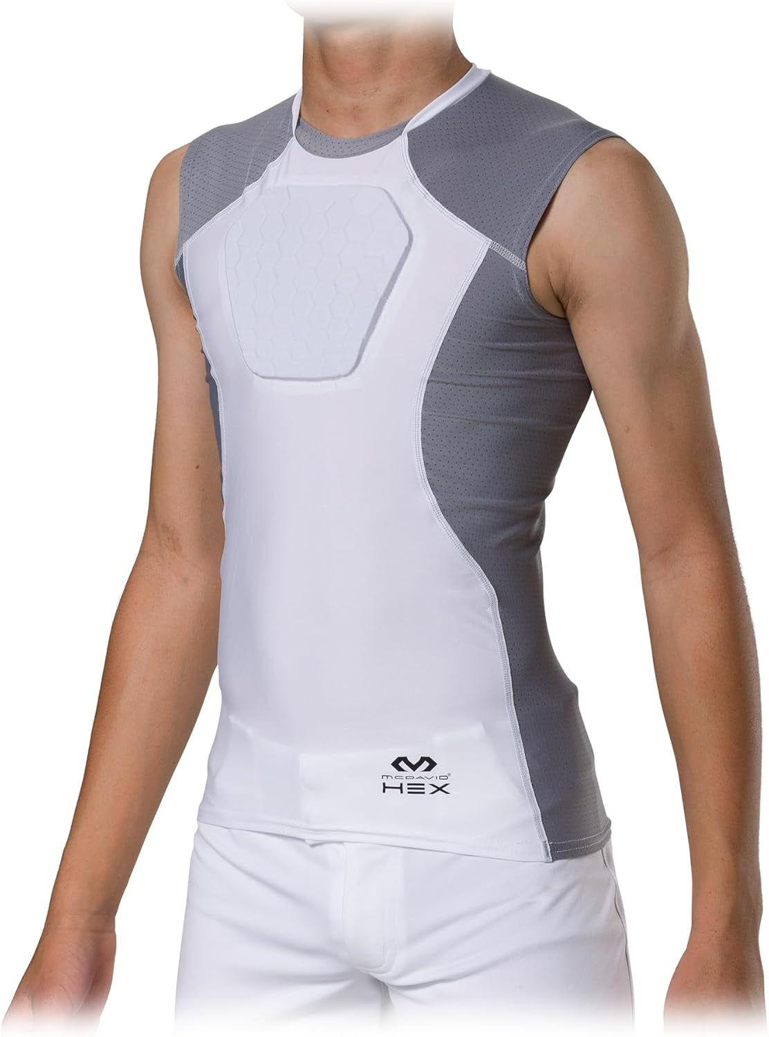 Youth Sports Chest Protector Compression Shirt (Hex Padded)